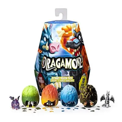 Dragamonz, Ultimate Dragon Pack, Collectible Figure & Trading Card Game, for Kids Aged & Up