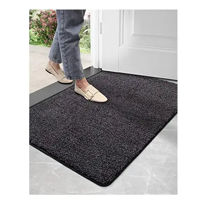 DEXI Dirt Trapper Door Mat, Non-slip Barrier Mats for Indoor and Outdoor, Super Absorbent Entran