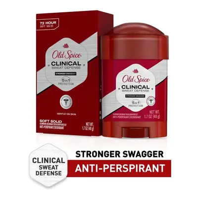 Old Spice Dp Ssld Sd Strong Deodorant Swagger 1.7 Oz.