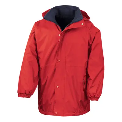 (5-6 Years, Red/Navy) Result Childrens/Kids StormDri Reversible Jacket