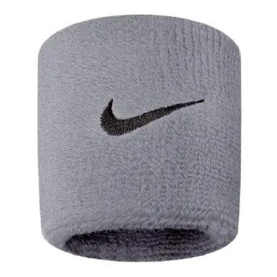 Nike Swoosh Wristbands (Grey Heather/Black Osfm)