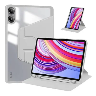 (white, Redmi Pad Pro 12.1) Rotating Magnetic Tablet Cover For Xiaomi 6 Redmi Pad Pro 12.1 Se 10