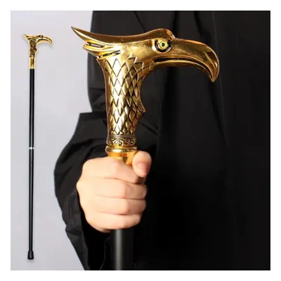 (as the picture) Eagle-head Luxury Decorative Walking Stick Canes For Men Fashion Elegant Walkin