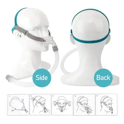 (All size) Bmc P2 Nasal Pillow Mask Light Weight Sleep Cpap Mask For Snore Medical Machines S/m/