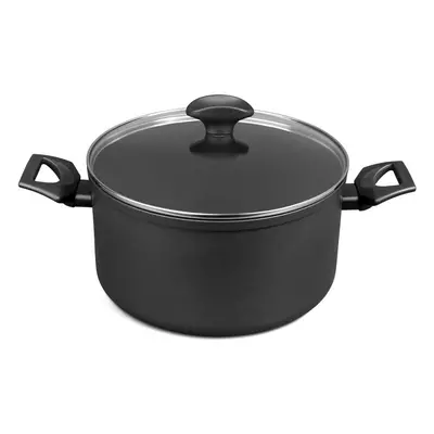 Prestige Stockpot in Aluminium with Dimpled Surface and Steel Base - 24cm / 5.7L