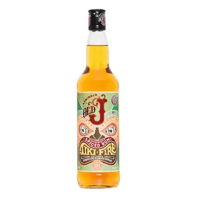 Old J Tiki Fire Spiced Rum 70cl