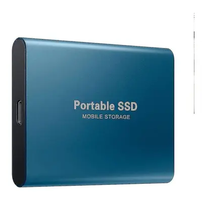 (Blue) Portable Tb External Hard Drive Hdd For Pc Laptop And Mac