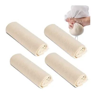 Cheese Cloths Muslin Cloths for Cooking 4PCS Reusable Cheese Cloth Ultra Fine Cotton Cheesecloth