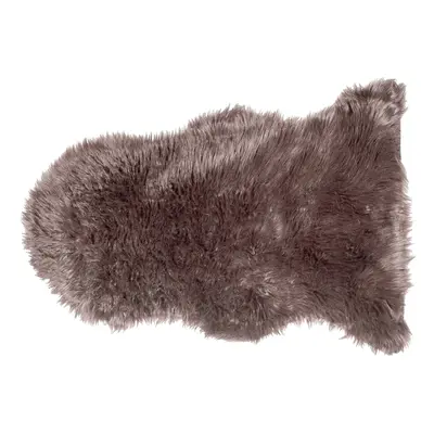 Faux Sheepskin Rug Brown MUNGO