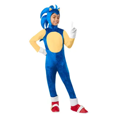 Rubies Child's Sonic Deluxe Costume for Themed Parties and Halloween As Shown Medium