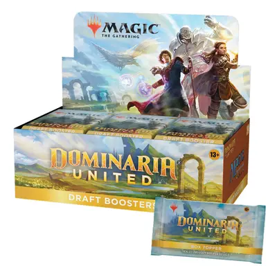 Magic: The Gathering Dominaria United Draft Booster Box | Packs + Box Topper Card (541 Magic Car