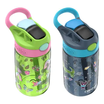 Contigo Kids Water Bottle with Redesigned AUTOSPOUT Straw oz 2-Pack