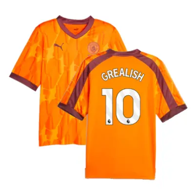 (S) Manchester City eSports Jersey (Orange) (GREALISH 10)