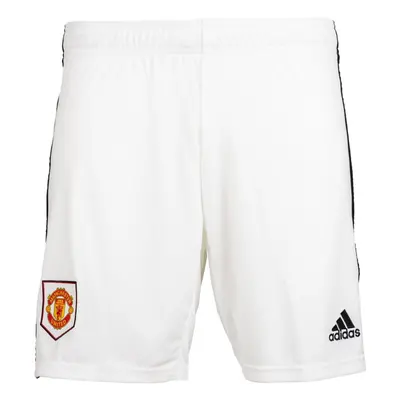 (L) Man Utd Home Shorts (White)