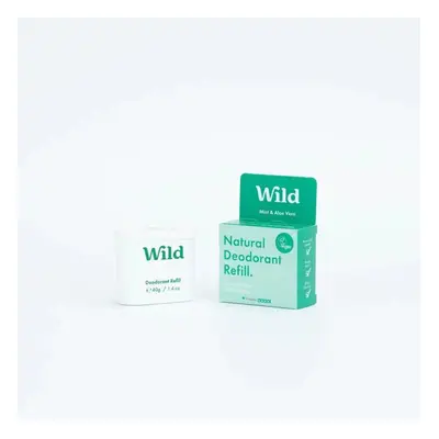 Wild Mens Mint & Aloe Vera 40g (Pack of 8)