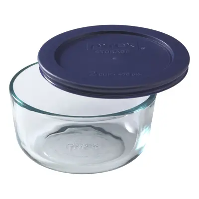 Pyrex Simply Store 2-Cup Round Glass Food Storage Dish