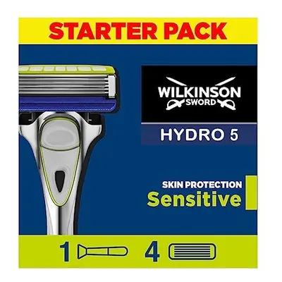 - Hydro Skin Protection For Men | Hydrating Gel & Precision Trimmer | Razor Handle + Blade Refil