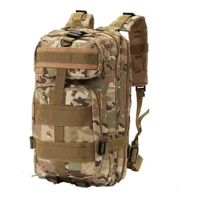 (Camouflage Sand, Backpack) Outdoor Military Army Tactical Shoulder Bags Trekking Sports Travel 