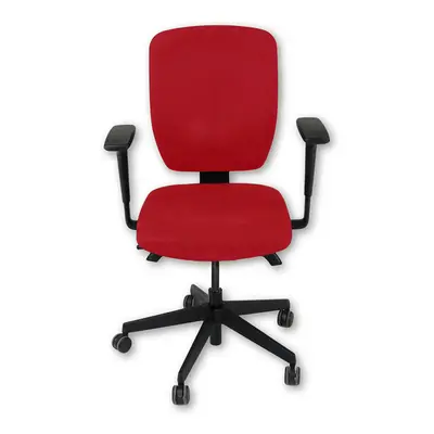 Senator: Dash Fully Adjustable Task Chair in Red Fabric - Refurbished