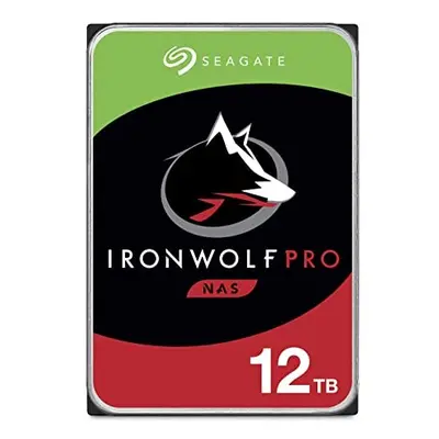 Seagate IronWolf Pro NAS Internal Hard Drive (12TB, ST12000NE0008)