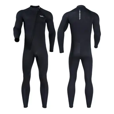 (black, 2XL) 3mm Men Women Neoprene Wetsuits Surf Suit Kitesurf Snorkel Swimwear Scuba Diving Su