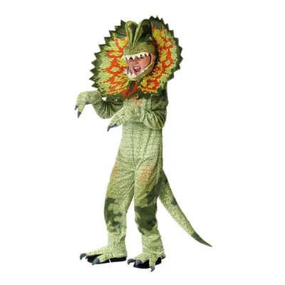 (green, l) Kids Boys Halloween Cosplay Costumes Child Pretend Green Triceratops Dinosaur Costume