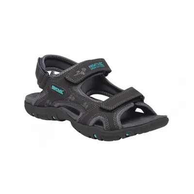 sandals Haris ladies dark grey size