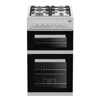 Beko Gas Cooker - White - A+ Rated