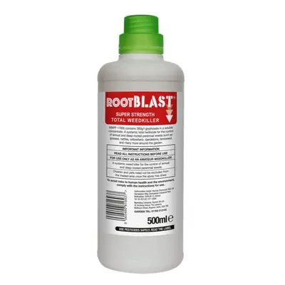 Rootblast | Super Strength Concentrated Total Weed Killer - Super Strength Glyphosate for Effect