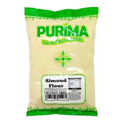 Almond Flour 1KG Extra Fine Finely Ground Almonds KG Meal Premium Natural Blanched Powder Low Ca