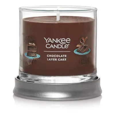 Yankee Candle Chocolate Layer Cake Scented Signature 43oz Small Tumbler Single Wick Candle Over 