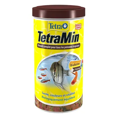 Tetra TetraMin - Complete and Balanced Food for Tropical Fish - Patented BioActive Formula Stren