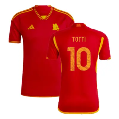 (XL) AS Roma Home Shirt (TOTTI 10)