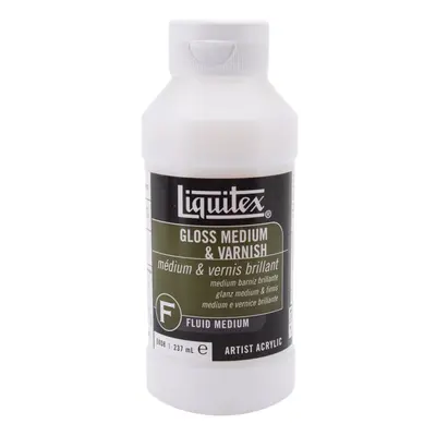 Liquitex Gloss Acrylic Fluid Medium & Varnish-8oz