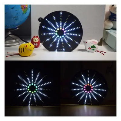 Geekcreit LED Circular Audio Visualizer Music Spectrum Display DIY Kit