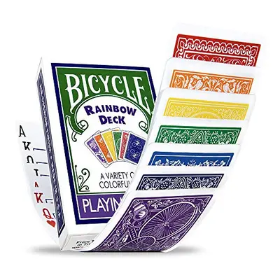 Ultimate Rainbow Bicycle Cards Deck - A Variety of Colorful Backs