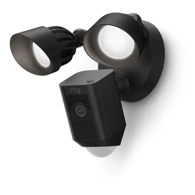 Ring Floodlight Cam Wired Plus - Black