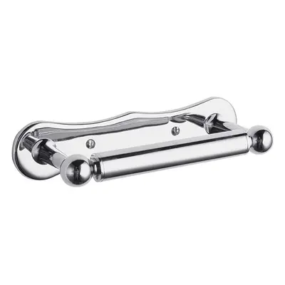 Old London Chrome Hudson Reed LH301 ? Traditional Bathroom Accessory Closed Toilet Roll Holder, 