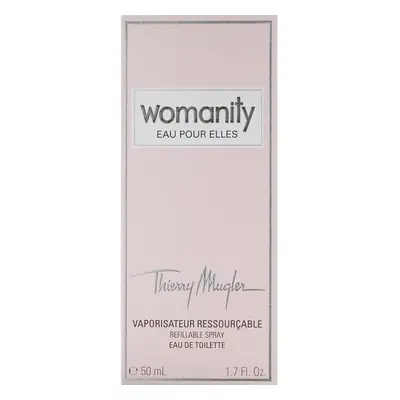 Thierry Mugler Womanity Eau pour Elles Eau de Toilette 50ml Refillable EDT Spray