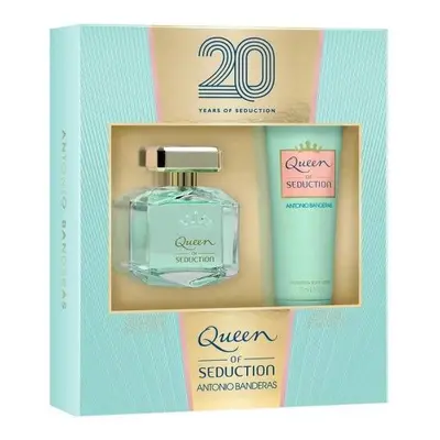 Antonio Banderas Queen Of Seduction Pcs Set: 2.7 Eau De Toilette Spray + 2.5 Hydrating Body Loti