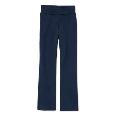 The childrens Place girls Uniform Active Foldover Waist Pants Tidal