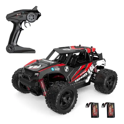 (red, battery) Remote Control Car 1/18 2.4ghz High Speed 30km/h All Terrain Off Road Trucks 4wd 