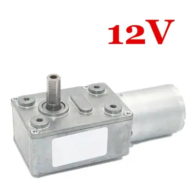 (12V) 12V 24V 150RPM Reversible Power Torque Turbo Worm Electric Gear Motor DC Motor