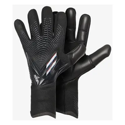 (Black, Size 7(150-160cm)) Goalkeeper Latex Gloves Football Gloves Football Goalkeeper Gloves Ad