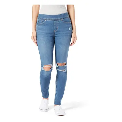 Levi Strauss Signature Gold Women's Totally Shaping Pull-on Skinny Jeans Available in Plus Size 