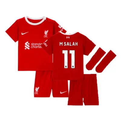 (6-9 Months) Liverpool Home Baby Kit (M Salah 11)