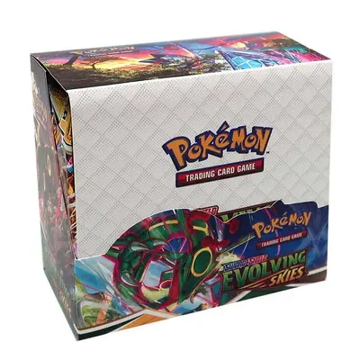 (324 Evolving skies) 324pcs Pokemon cards Sword & Shield Booster Box Collectible Trading