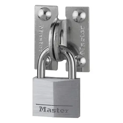 Master Lock 914060REURD Pack of Angled Padlock Eyes and Keyed Padlock