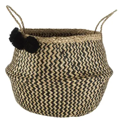 Premier housewares Pom Pom Seagrass Basket