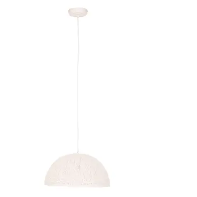 Premier Housewares Lenno Large White Pendant Light